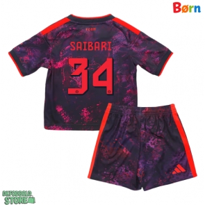 Bayern Munich Ismael Saibari #34 Replika Babytøj Tredje sæt Børn 2026-27 Kortærmet (+ Korte bukser)
